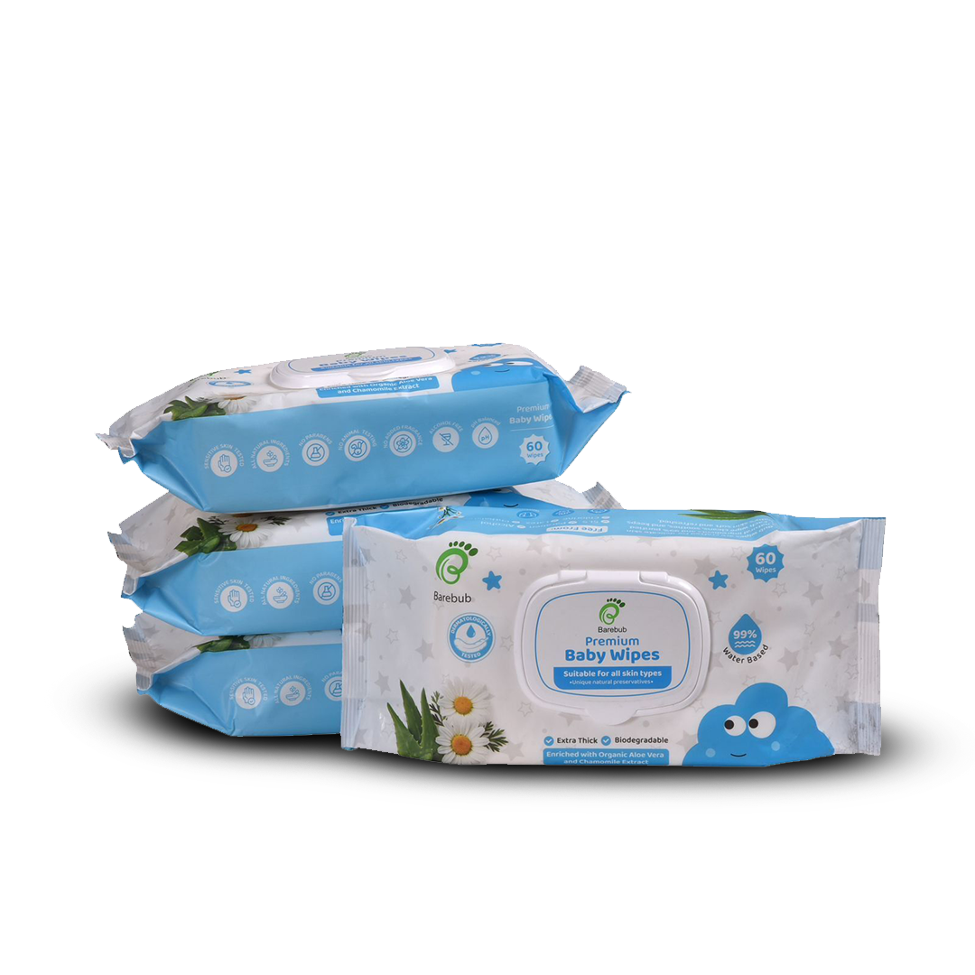 99% Pure Water (Unscented) Baby Wipes with Lid