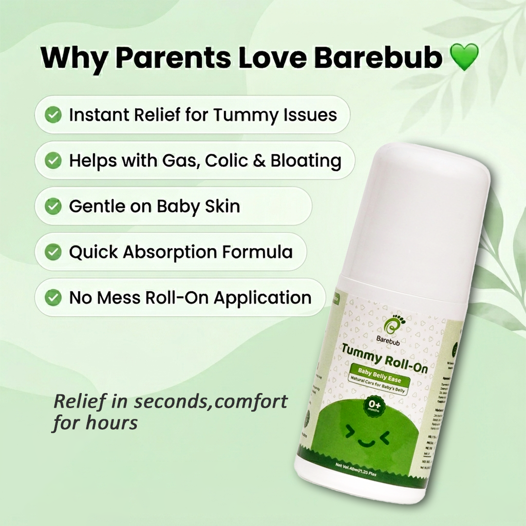 Baby Belly Ease - Tummy Roll-On for Babies | 0+ Months | 40ml