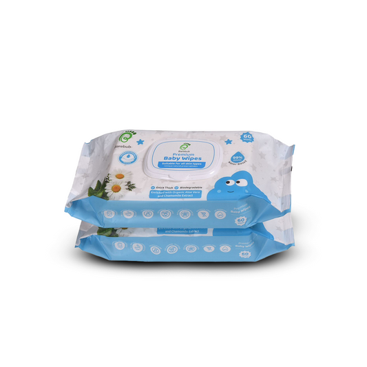 99% Pure Water (Unscented) Baby Wipes with Lid