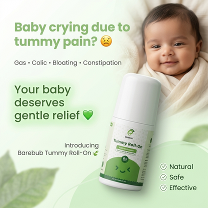 Baby Belly Ease - Tummy Roll-On for Babies | 0+ Months | 40ml