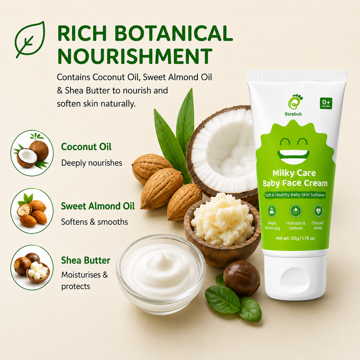 Milky Care Baby Face Cream