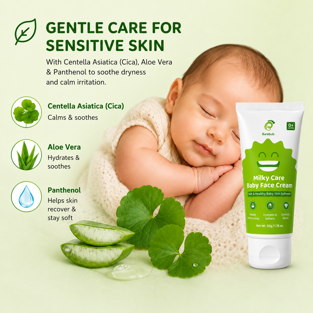 Milky Care Baby Face Cream