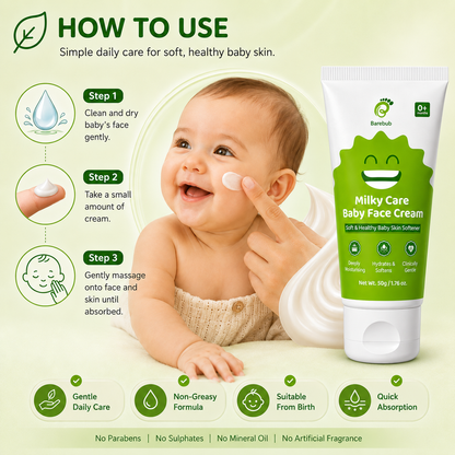 Milky Care Baby Face Cream