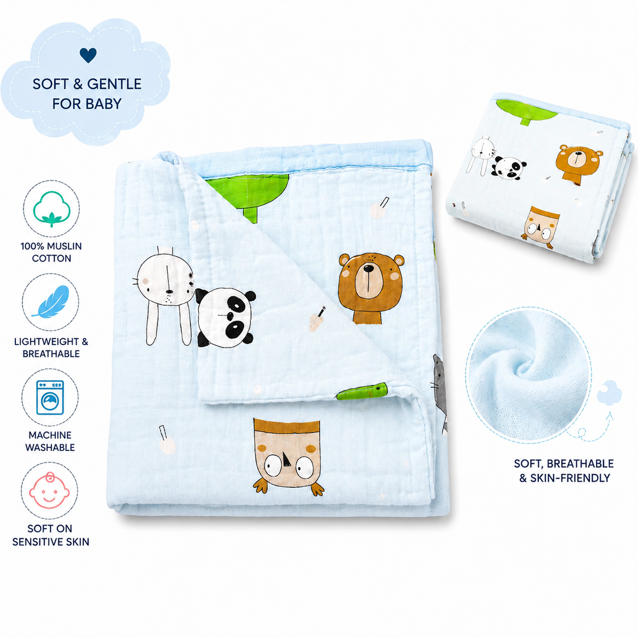 Baby Muslin blanket